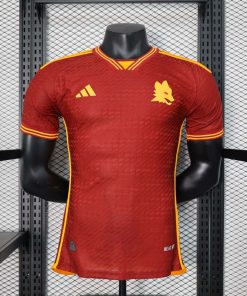 2023/2024 Player Version Roma Home Soccer Jersey Thai Quality