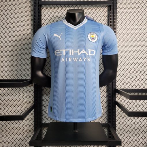 2023/2024 Player Version Manchester City Home Football Shirt Thai Quality