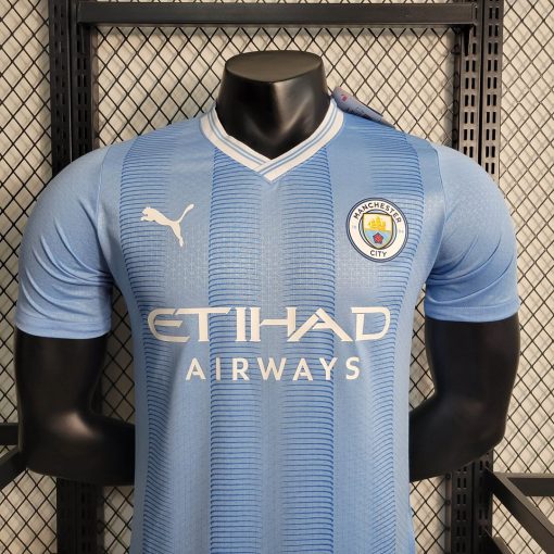 2023/2024 Player Version Manchester City Home Football Shirt Thai Quality