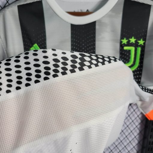 2019/2020 Retro Juventus Joint Edition Black and White Stripes Soccer Jersey  Thai Quality