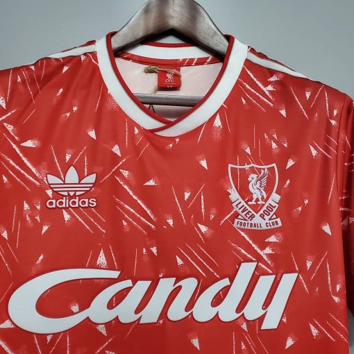 Retro 1989/1991 Liverpool Football Shirt Home  Thai Quality