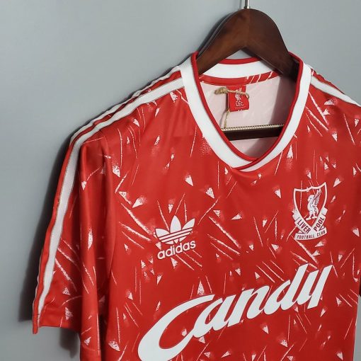 Retro 1989/1991 Liverpool Football Shirt Home  Thai Quality