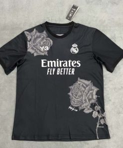 2024/2025 Real Madrid Y-3 Special Edition Black Football Shirt  Thai Quality