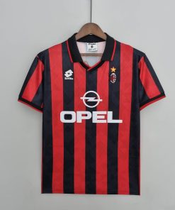 1995/1996 Retro AC Milan Home Football Shirt  Thai Quality