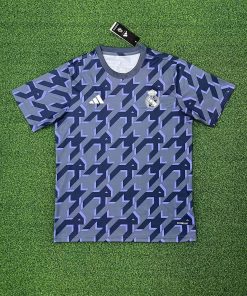 2023/2024 Real Madrid Gray Training Wear Football Shirt