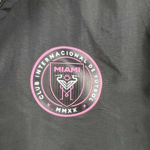 2023/2024 Inter Miami Reversible Windbreaker（black-pink）Soccer Jersey Thai Quality