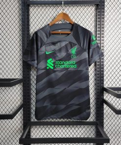 2023/2024 Liverpool Goalkeeper Black Soccer Jersey Thai Quality