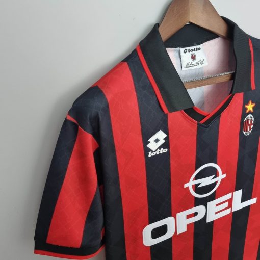 1995/1996 Retro AC Milan Home Football Shirt  Thai Quality