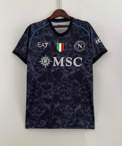 2023/2024 Napoli Halloween Special Edition Black Soccer Jersey  Thai Quality