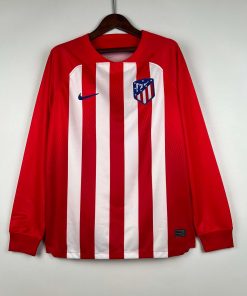 2023/2024 Long Sleeve Atletico Madrid Home Thai Quality