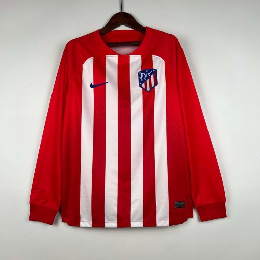 2023/2024 Long Sleeve Atletico Madrid Home Thai Quality