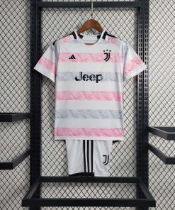 2023/2024 Juventus Away Soccer Jersey  Thai Quality Kids Size