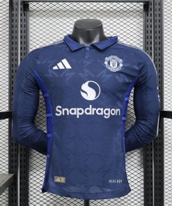 24-25 Manchester United away player version jersey long sleeve