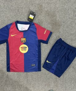 2024/2025 Barcelona Home Football Shirt  Thai Quality Kids Size