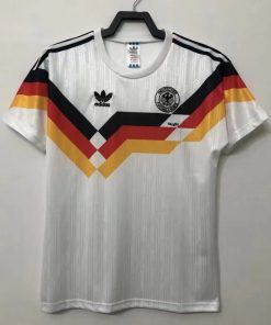 1990 Retro Soccer Jersey Germany Home