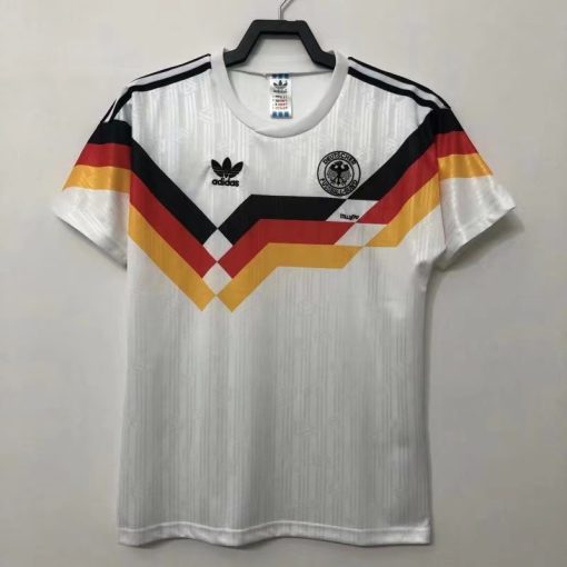 1990 Retro Soccer Jersey Germany Home