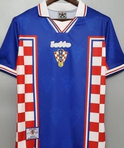 1998 Croatia away retro jersey