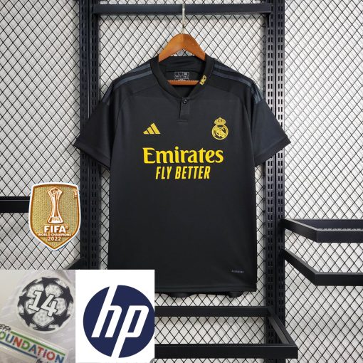 Real Madrid 23-24 14 Champions Second Away Fans Edition Jersey