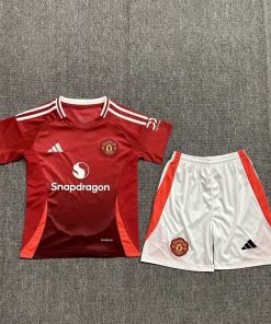 24-25 Manchester United home children's kit