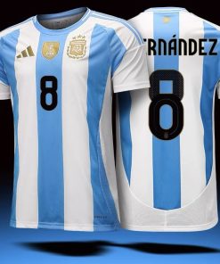 24-25 Argentina home No.8 player version jersey