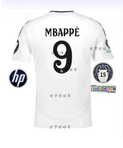 24-25 Real Madrid home No.9 player version jersey