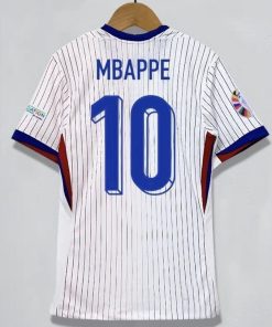 24-25 French European Cup No.10 Mbappé Players' Edition away jersey