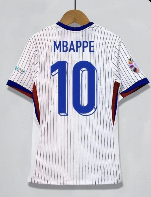 24-25 French European Cup No.10 Mbappé Players' Edition away jersey