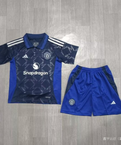 24-25 Real Madrid Second Away Children's Kit