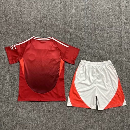 24-25 Manchester United home children's kit