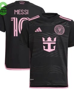 24-25 Messi player jersey No.10 away from Miami