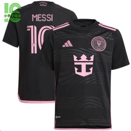 24-25 Messi player jersey No.10 away from Miami