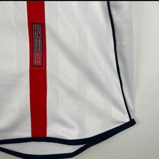 2002 England home retro jerseys