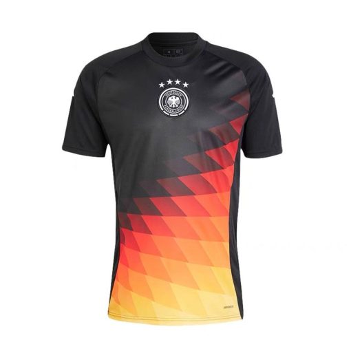 24-25 Germany Pre-match Soccer Fans Edition Jersey Black