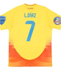 24-25 Copa America Colombia home fans edition jersey #7