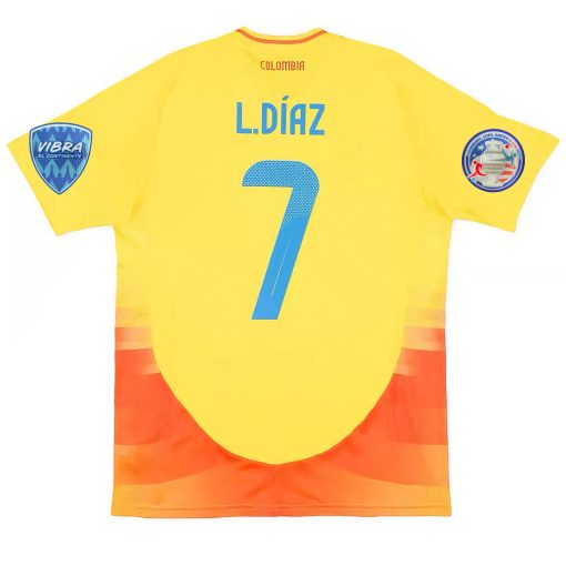 24-25 Copa America Colombia home fans edition jersey #7