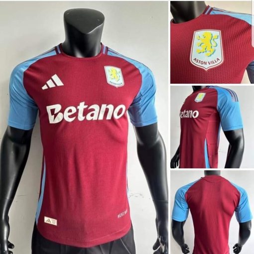 24-25 Aston Villa Home Player Edition Jersey