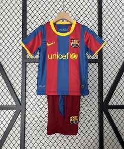 10-11 Barcelona retro jersey children's size