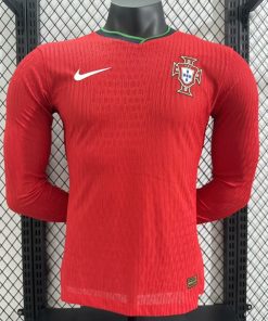 24-25 Portuguese Home Player Edition Jersey Long Sleeve