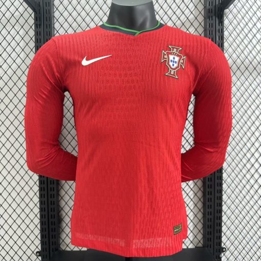 24-25 Portuguese Home Player Edition Jersey Long Sleeve