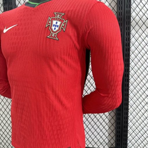 24-25 Portuguese Home Player Edition Jersey Long Sleeve