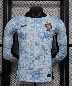 24-25 Portugal away player version jersey long sleeve