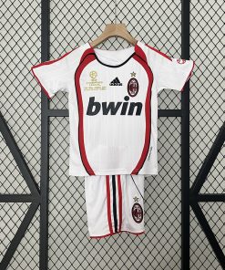 06-07AC Milan home jersey children's size