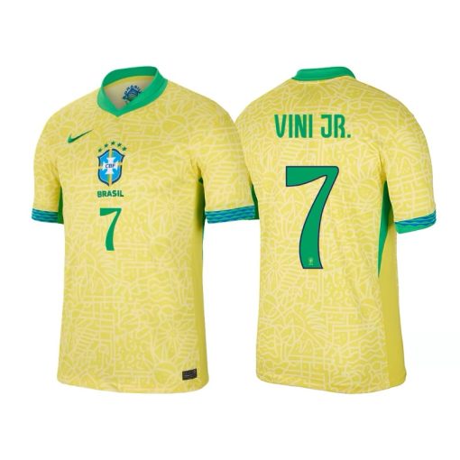 24-25 Brazil home No.7 player version jersey