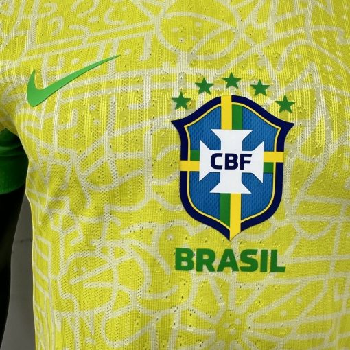 24-25 Brazil home No.7 player version jersey