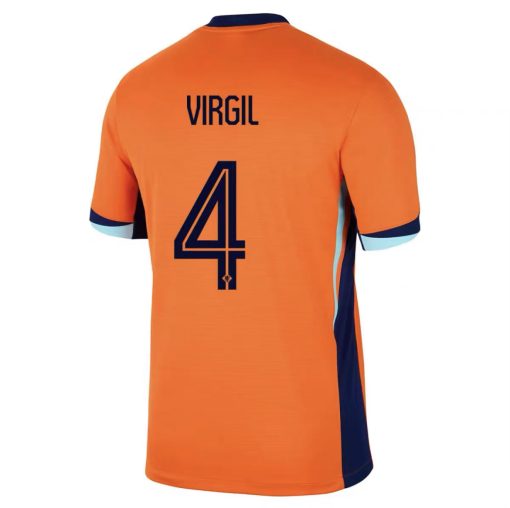 24-25 Netherlands European Cup Home Player Edition Jersey #4