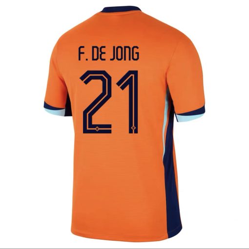 24-25 Netherlands European Cup Home Player Edition Jersey #21