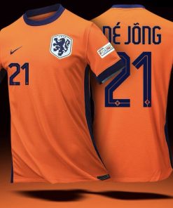 24-25 Netherlands European Cup Home Player Edition Jersey #21