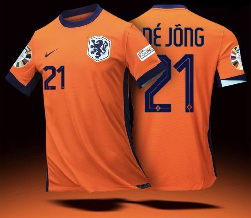 24-25 Netherlands European Cup Home Player Edition Jersey #21