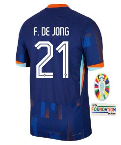 24-25 Netherlands European Cup away player's edition jersey #21