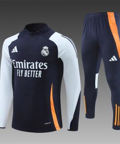 24-25 Real Madrid Half-Pull Training Suit